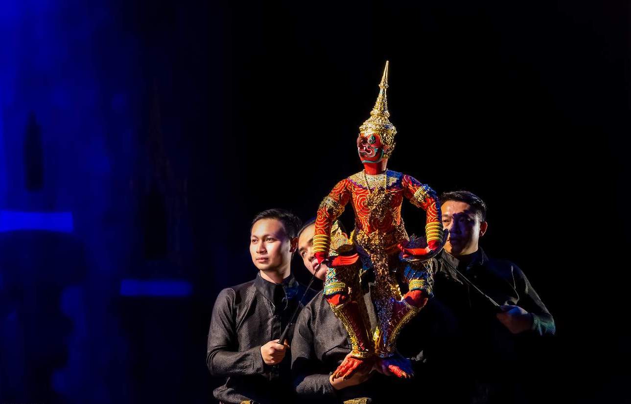 태국 방콕 조 루이스 레스토랑 &amp; 태국 전통 인형극