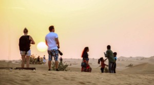 두바이 사막 사파리+베두인 캠프 방문+바베큐 디너