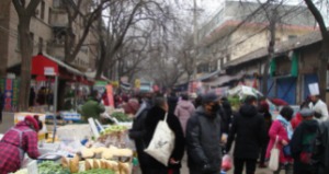 중국 산시성 시안 길거리 음식 먹방 &amp; 골동품 시장 모닝 투어